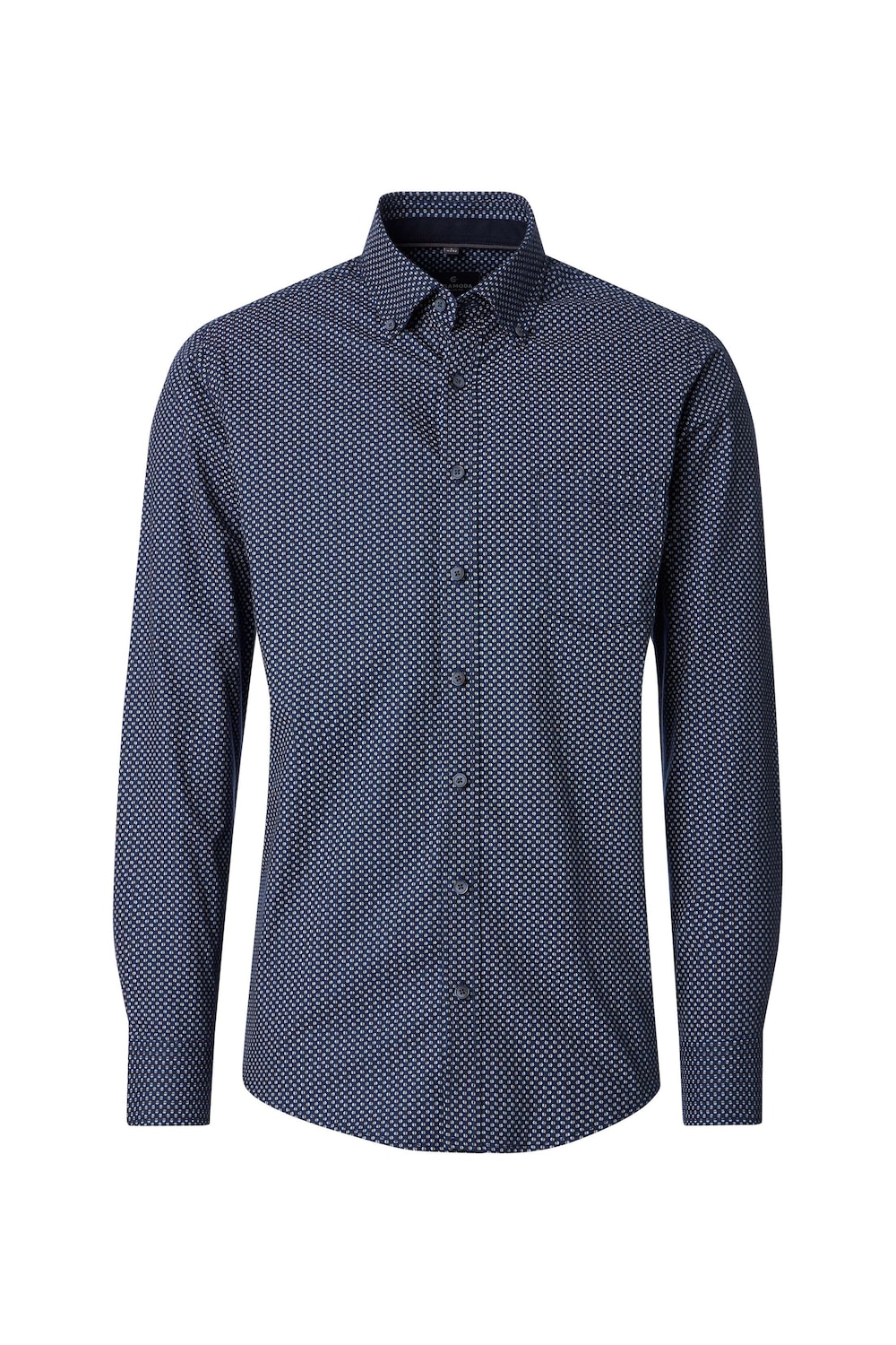 Freizeithemd Langarm Print Casual Fit