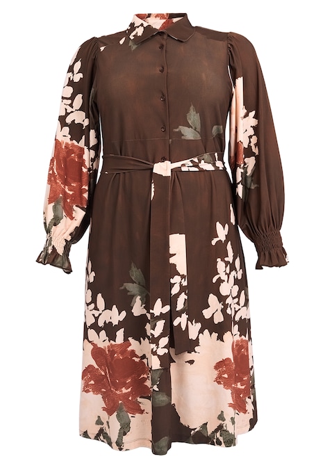 Kleid mit Langarm