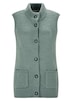 Gebreid vest met knoopsluiting