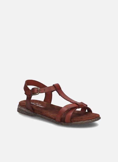 Damen Sandale Fabricia 01, rubin