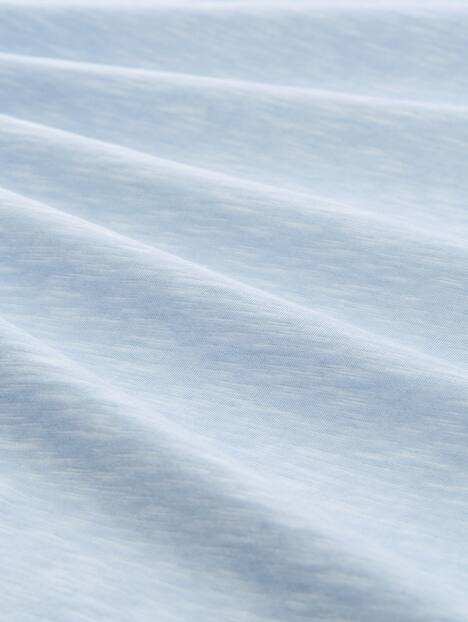 Henley T-Shirt mit Print