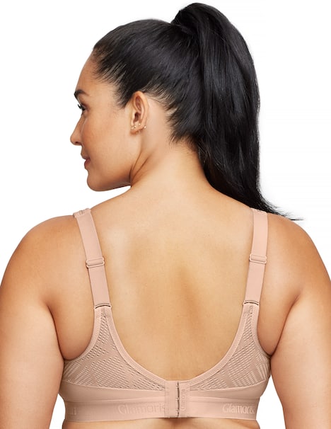 No-Sweat mesh sportbeha