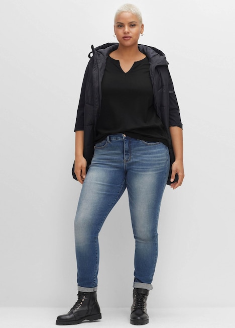 3/4-Arm-Shirt 3/4-Arm Uni