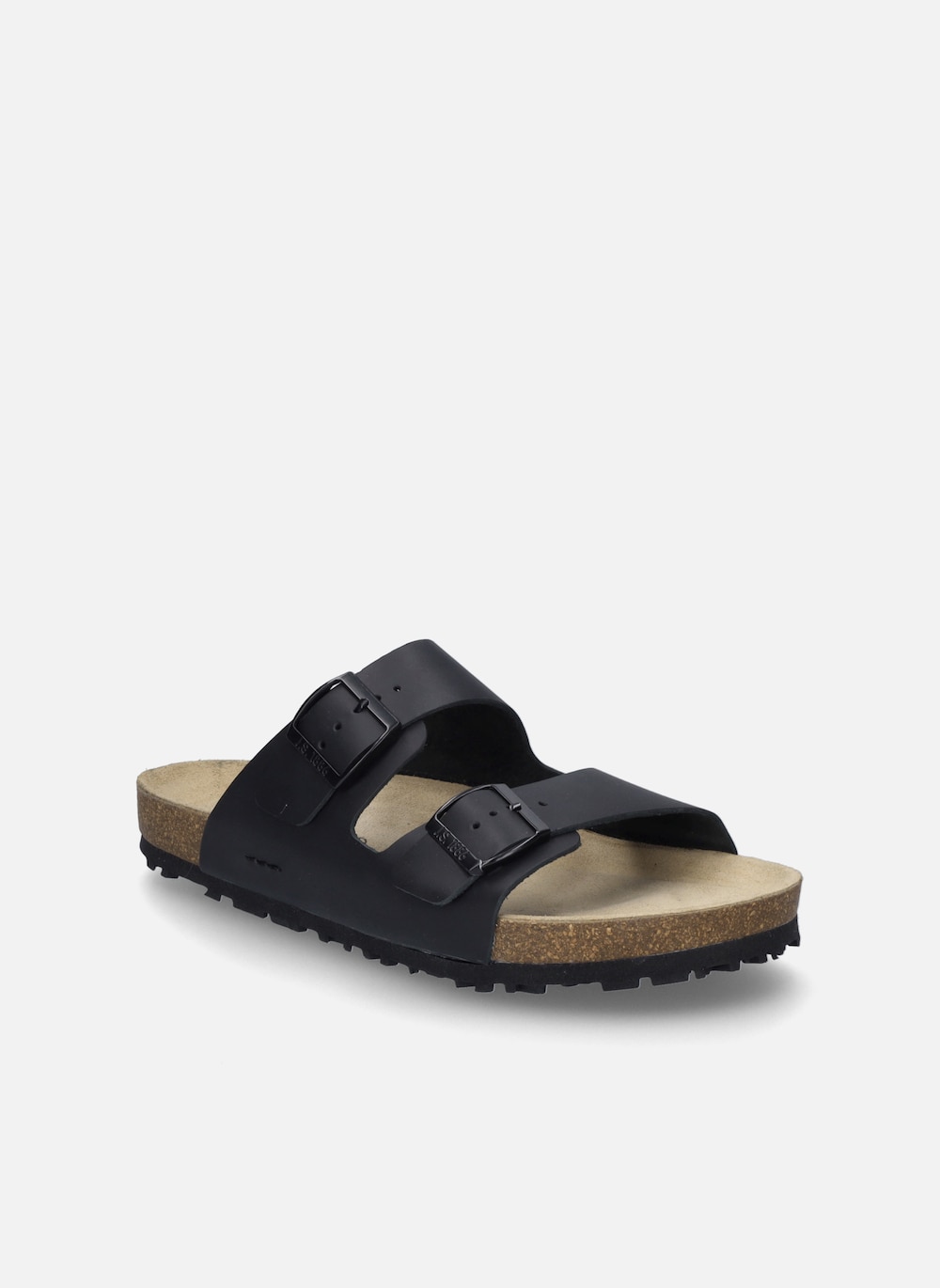 Herren Sandale Josef 01, schwarz