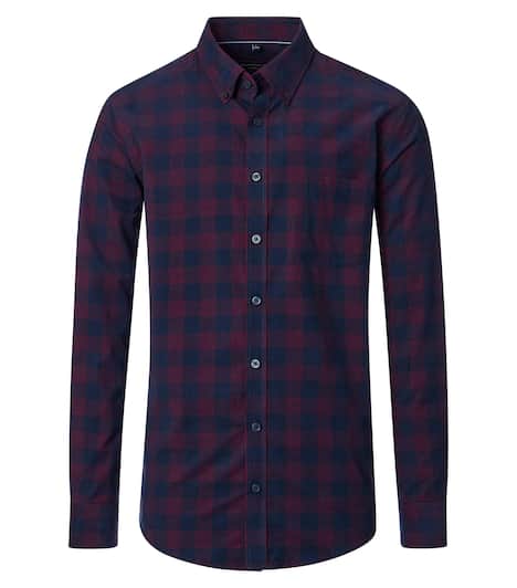 Freizeithemd kariert Casual Fit