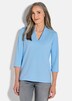 Elegantes Basic-Shirt mit V-Ausschnitt