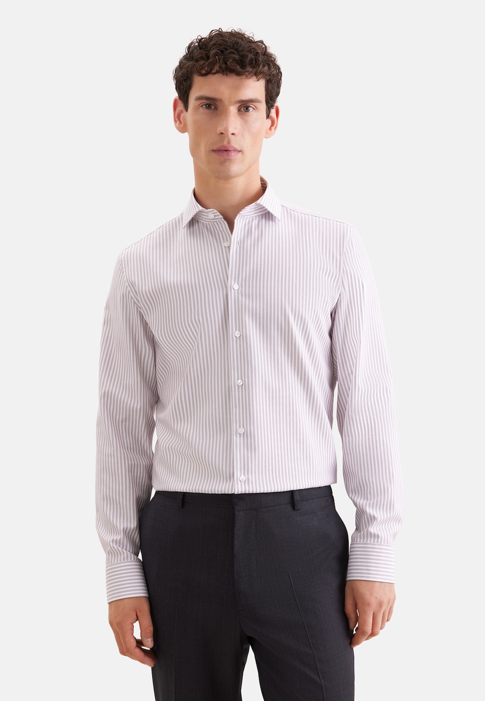 Herren Business Hemd - Gestreift