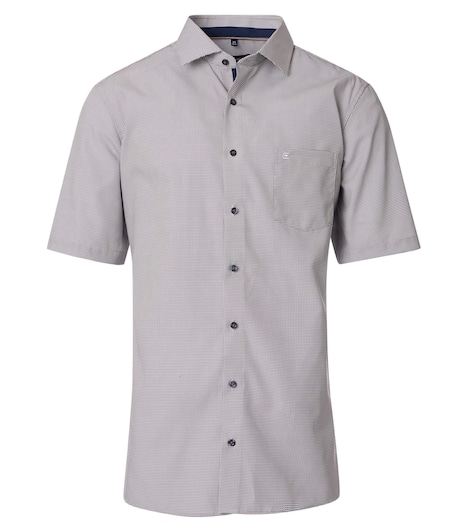 CASAMODA Businesshemd Kurzarm Print Comfort Fit
