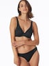 Schiesser Damen Rioslip 2-Pack Air blickdichte Spitze - weiss