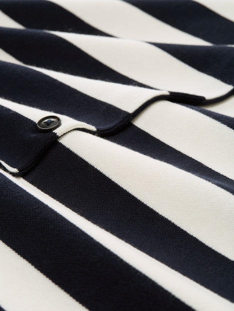 Cardigan mit Streifenmuster