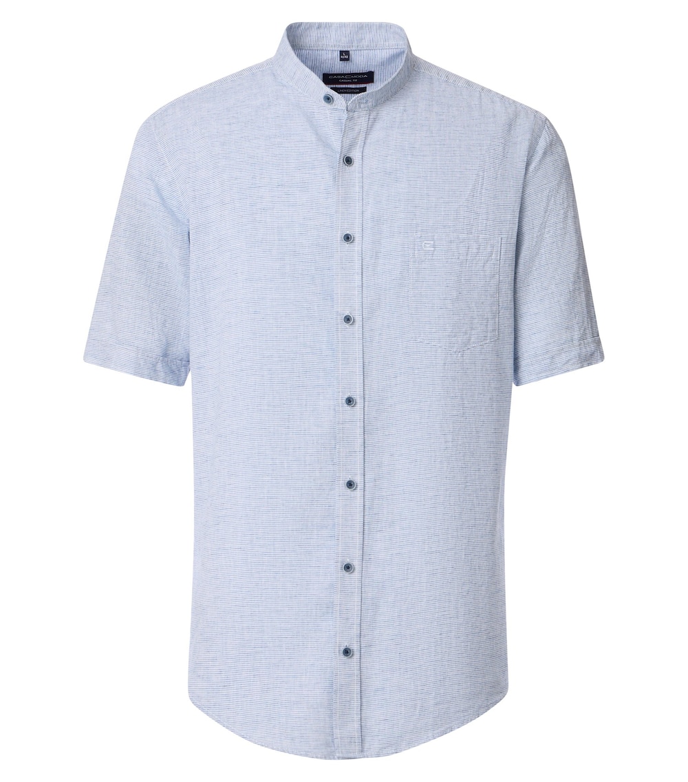 CASAMODA Leinenhemd uni Casual Fit
