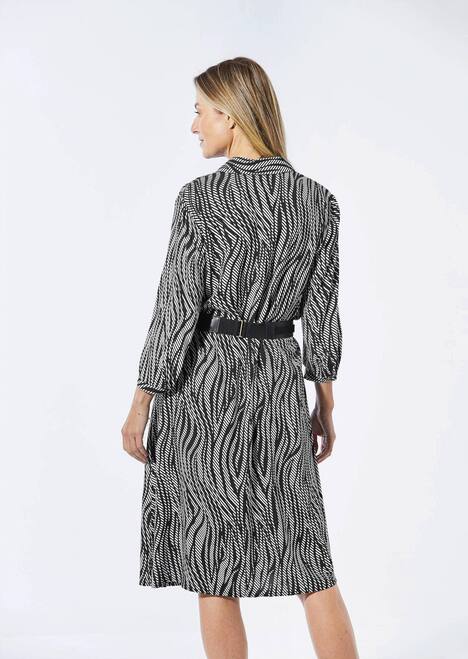 GOLDNER Jurk Blousejurk met overhemdkraag