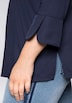 Tunika 3/4-Arm Uni Hemdkragen