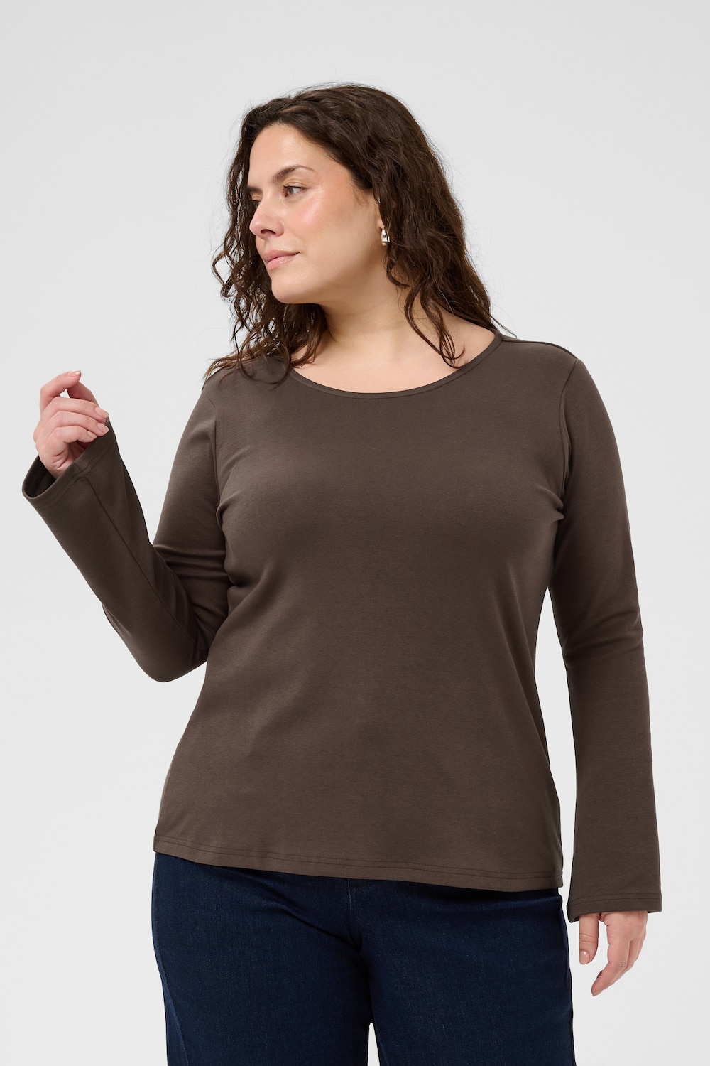 T-shirt met lange mouwen Regular fit