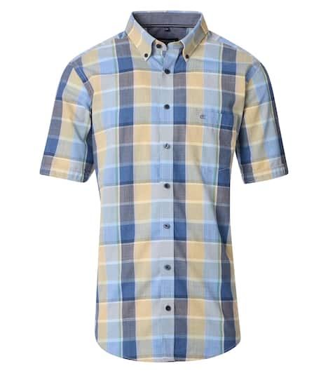 Freizeithemd Kurzarm kariert Casual Fit