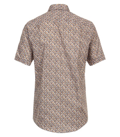 Freizeithemd Kurzarm Print Comfort Fit