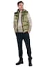 engbers Herren Steppweste mit abnehmbarer Kapuze , Khaki