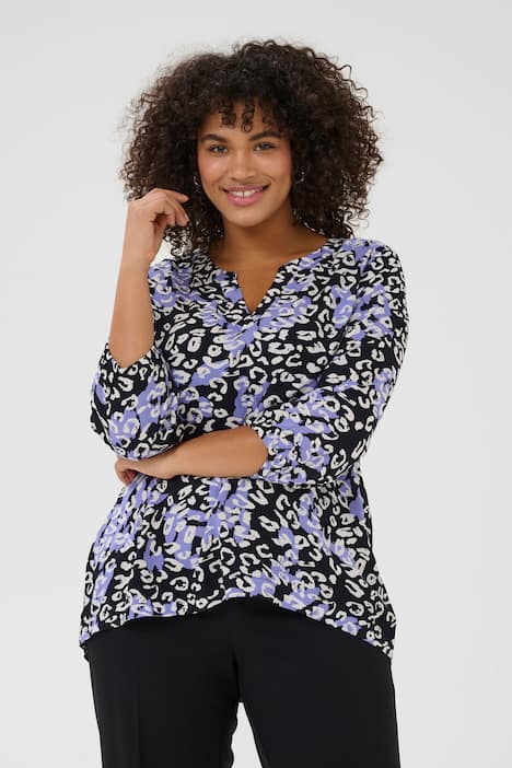 Kurzarm-Bluse Regular fit