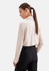 Damen Ausgestellte Bluse - Druck