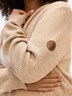 Strickjacke Strickjacke in softer Strukturqualität Langarm Ohne Kragen