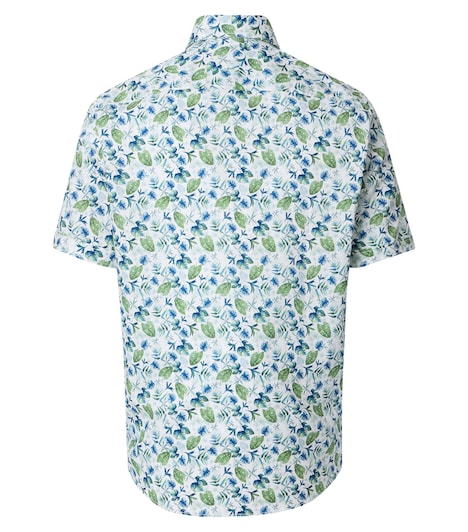 Freizeithemd Kurzarm Print Casual Fit