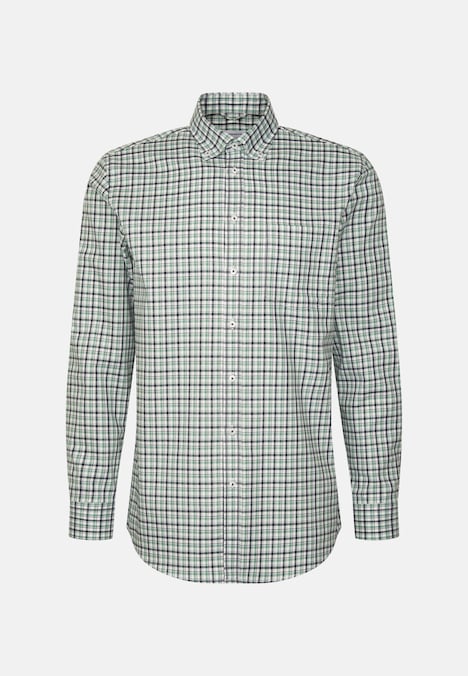 Herren Business Hemd - Karo