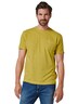 Herren T-Shirt uni , Safrangelb