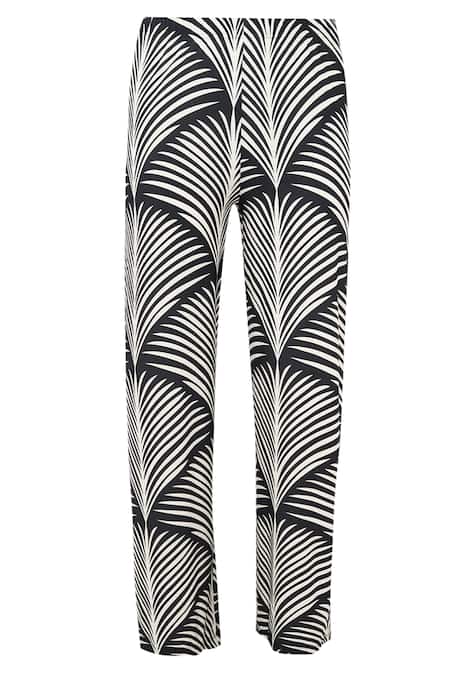 Broek met een elastieken tailleband