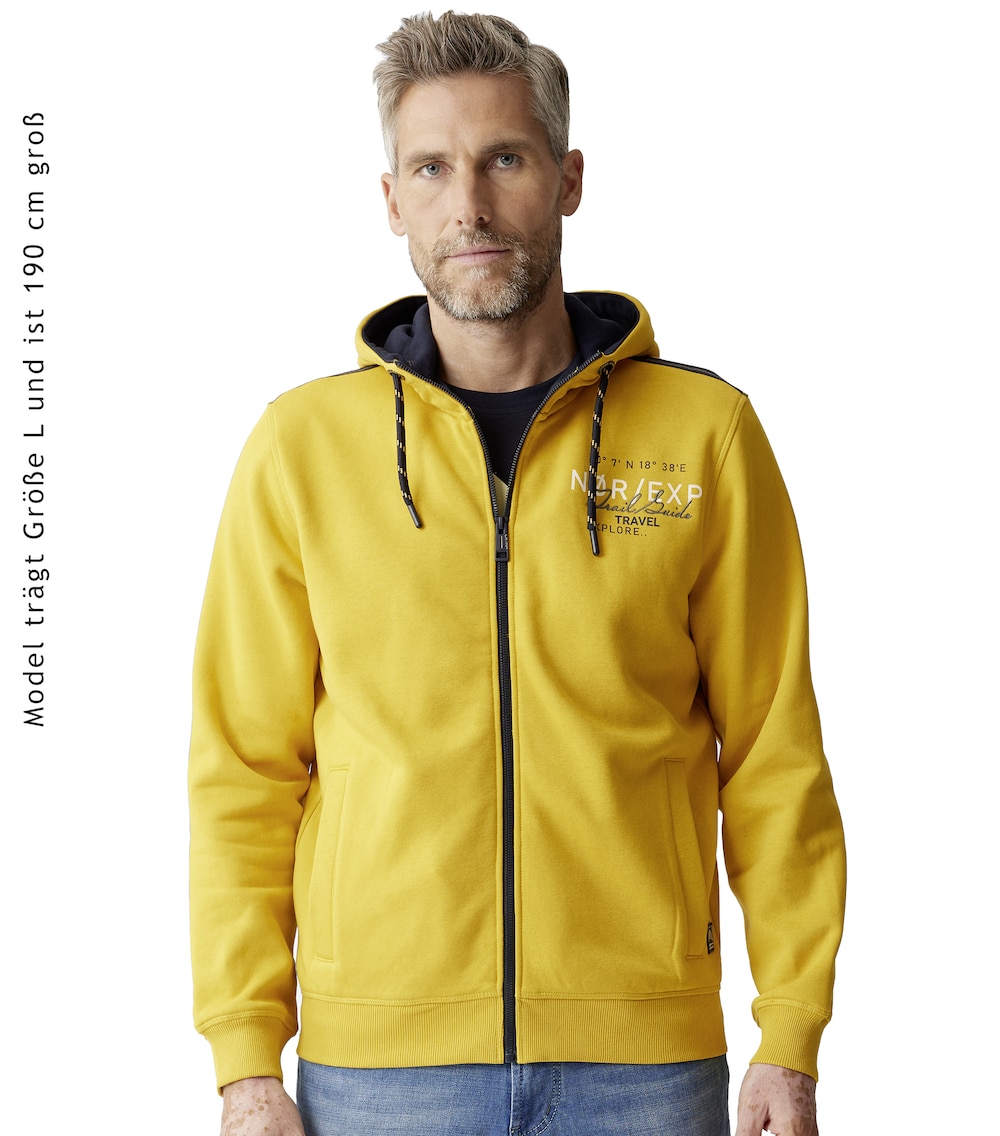 Sweatjacke uni