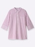 3/4-Arm-Bluse 3/4-Arm Hemdkragen