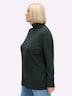 Pullover Langarm Uni Rollkragen
