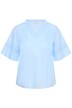 Langarm-Bluse Regular fit