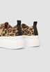 Textil-Sneaker mit Plateau-Sohle