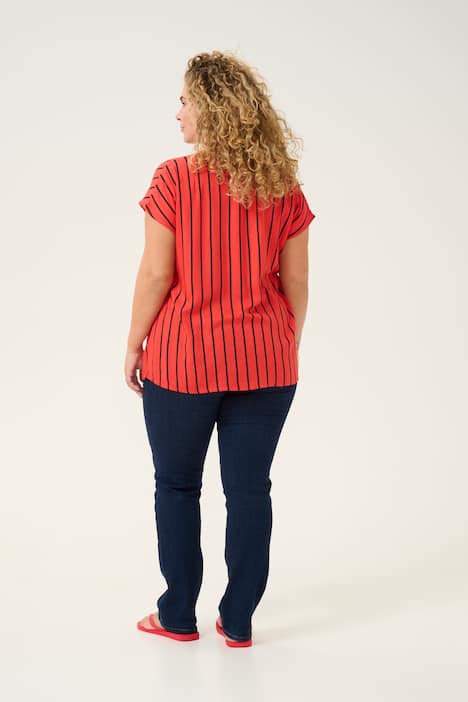 Ärmellose Bluse Regular fit