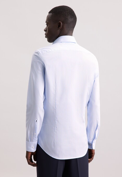 Herren Business Hemd - Karo