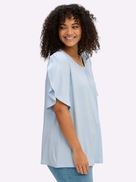 Shirt Kurzarm Ohne Kragen
