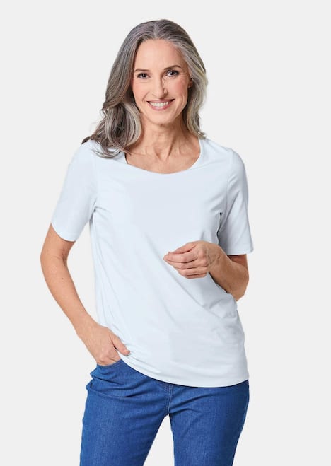 Gepflegtes Shirt in formstabiler Ware