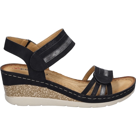Damen Sandale Savoie 03, schwarz