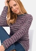 Trageangenehmer Pullover in Strukturmix