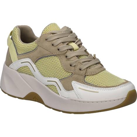 Damen Sneaker Lissi 13, weiss-gelb