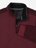 engbers Herren Sweatshirt mit Troyerkragen , Rot