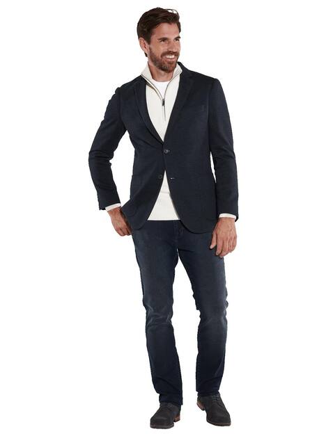 engbers Herren Freizeit-Sakko slim fit , Saphirblau
