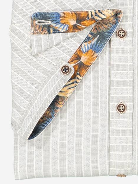 Kurzarm-Hemd strukturiert