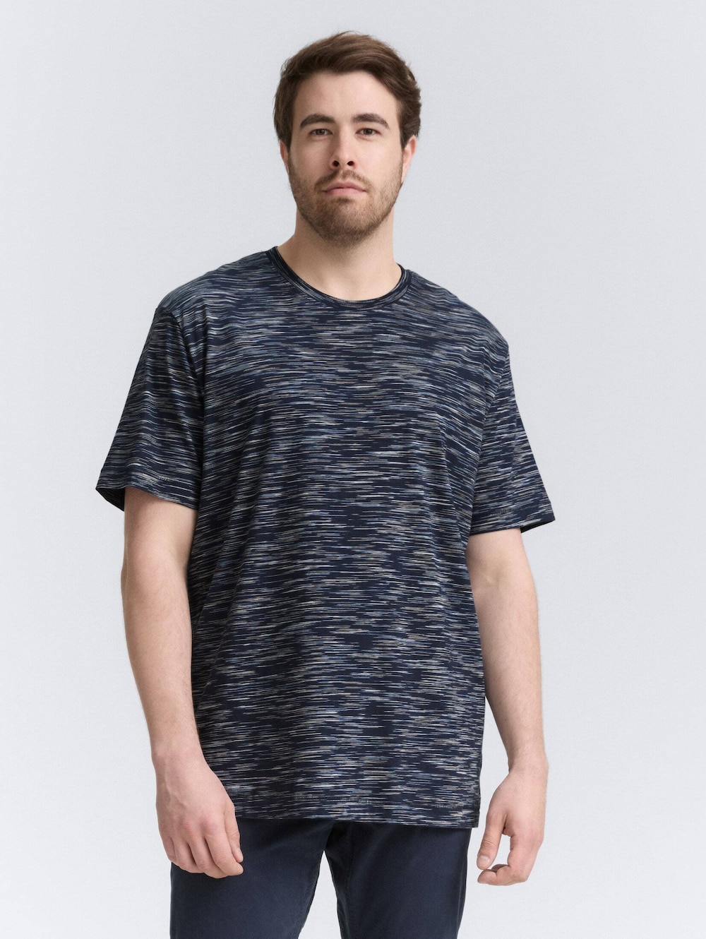 Tom Tailor Men PLUS T-Shirt Plus Size - T-Shirt mit Muster