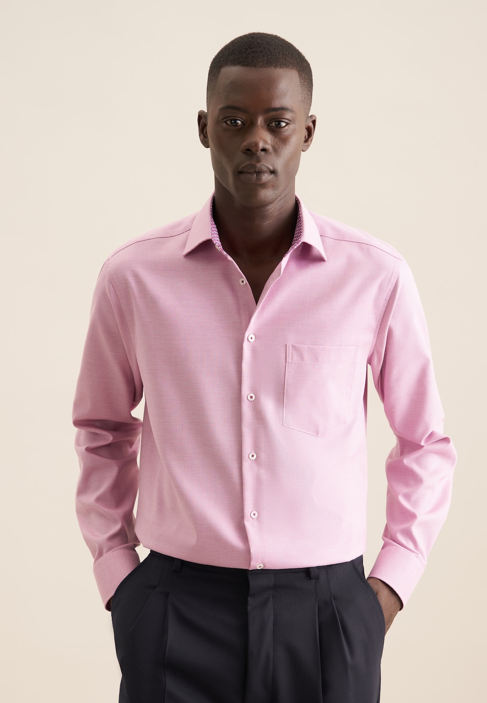 Herren Business Hemd - Struktur