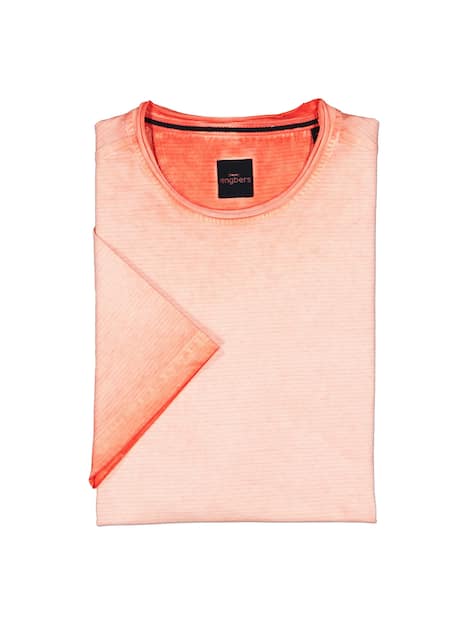 engbers Herren T-Shirt gestreift , Orange