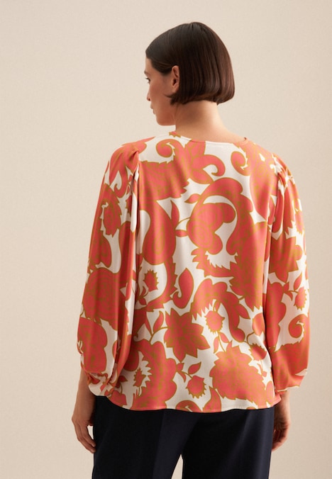 Damen Shirtbluse - Paisley