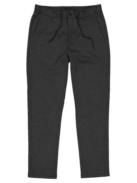 engbers Herren Chino mit Tunnelzug , Anthrazit