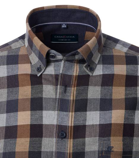 Freizeithemd kariert Comfort Fit