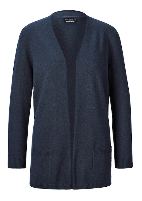 Langarm Feinstrick-Cardigan